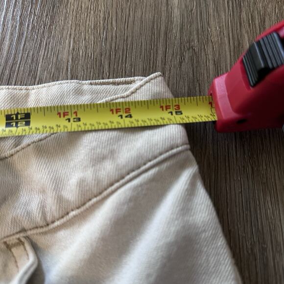 Isabel Marant Étoile Beige High-Rise Utility Cargo Pants RawHem Women FR 38 US 6 - Picture 15 of 16